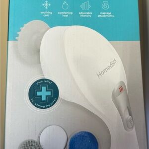 Homedics Hot/Cold Massager with 5 Attachments New